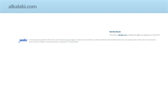 Desktop Screenshot of alkalabi.com